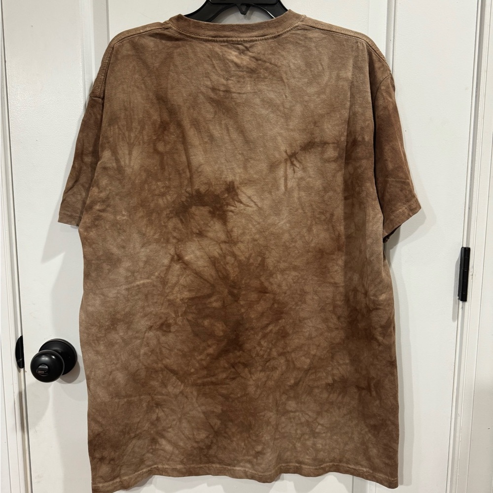 THE MOUNTAIN WOLF FACE TIE DYE GRAPHIC TEE - Picture 3 of 5